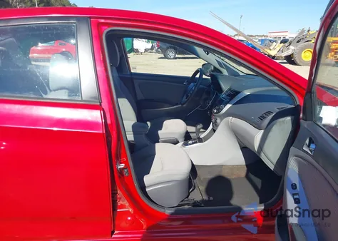 2013 Hyundai Accent Gls z USA, uszkodzony, nr VIN KMHCU4AEXDU584193